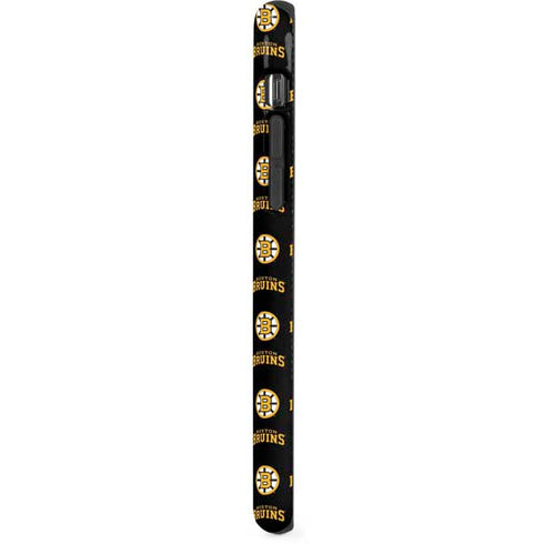 NHL Boston Bruins Pattern iPhone X Pro Case