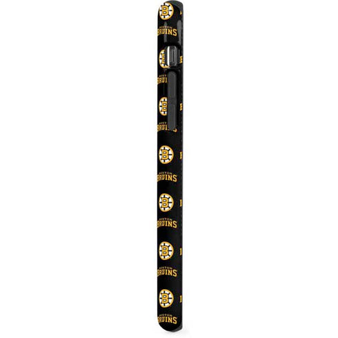 NHL Boston Bruins Pattern iPhone XR Pro Case