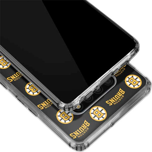 NHL Boston Bruins Pattern LG Stylo 6 Clear Case