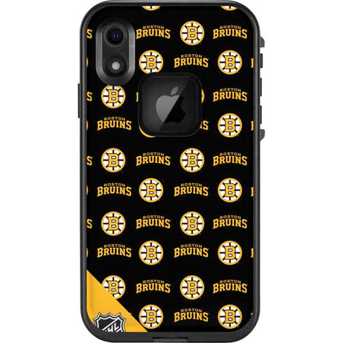 NHL Boston Bruins Pattern LifeProof Fre iPhone Skin