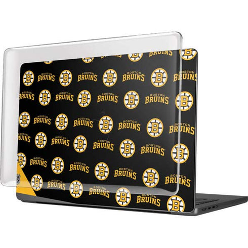NHL Boston Bruins Pattern MacBook Pro 14in (2021-24) Case plus Skin