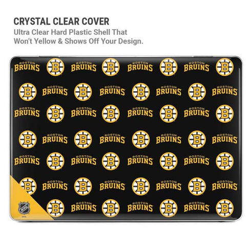 NHL Boston Bruins Pattern MacBook Pro 14in (2021-24) Case plus Skin