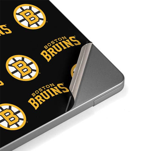 NHL Boston Bruins Pattern MacBook Pro 14in (2021-24) Skin