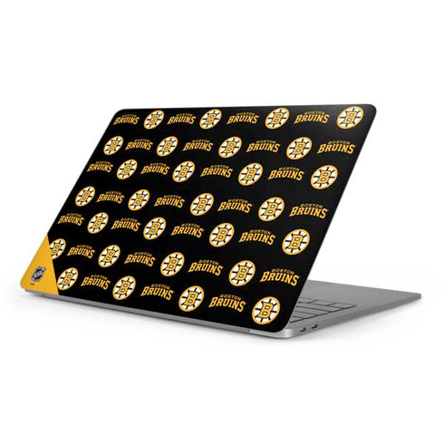 NHL Boston Bruins Pattern Apple MacBook Pro 16-inch Skin