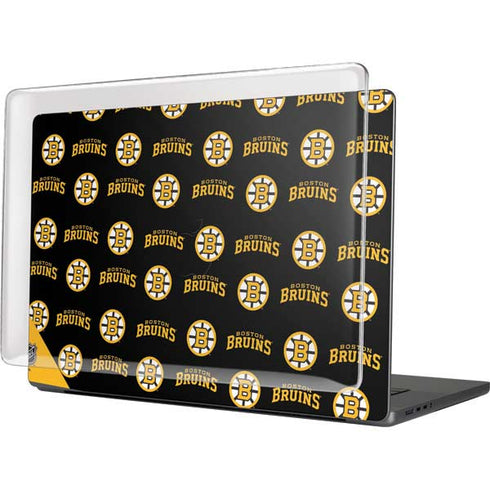 NHL Boston Bruins Pattern MacBook Pro 16in (2021-25) Case plus Skin