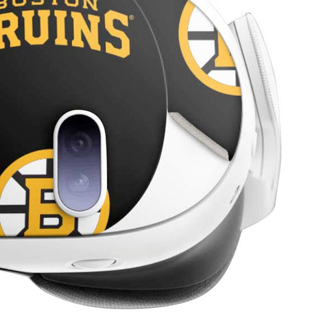 NHL Boston Bruins Pattern Meta Quest 3 Skin