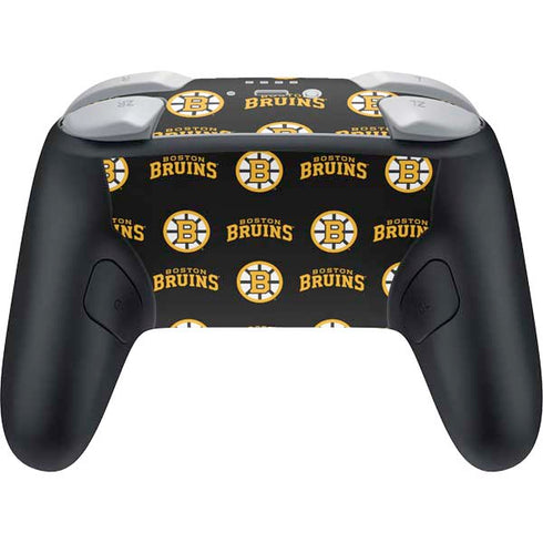 NHL Boston Bruins Pattern Nintendo Switch 2 (2025) Pro Controller Skin