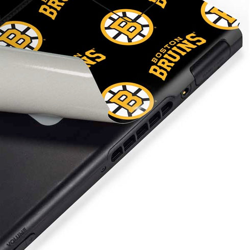 NHL Boston Bruins Pattern Nintendo Switch Bundle Skin