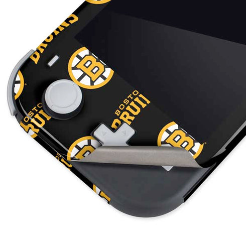 NHL Boston Bruins Pattern Nintendo Switch Lite Skin