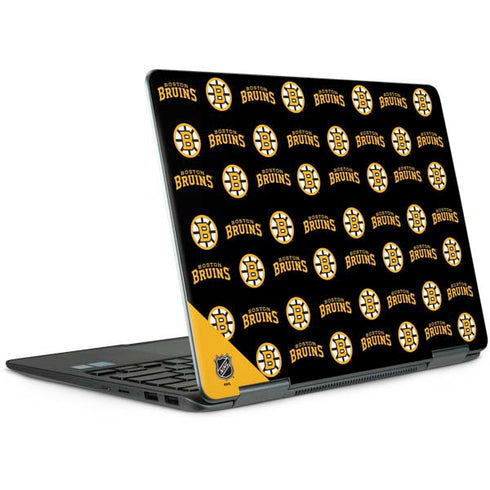 NHL Boston Bruins Pattern Notebook 9 Pro 13in (2017) Skin