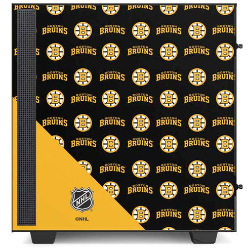 NHL Boston Bruins Pattern NZXT H510 Compact ATX Mid-Tower Case Skin