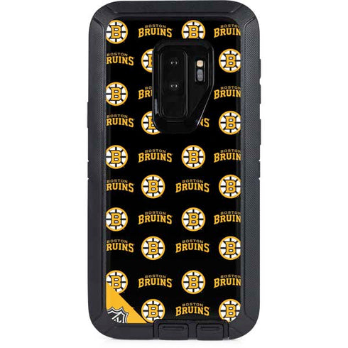 NHL Boston Bruins Pattern Otterbox Defender Galaxy Skin