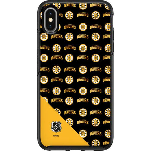 NHL Boston Bruins Pattern Otterbox Symmetry iPhone Skin