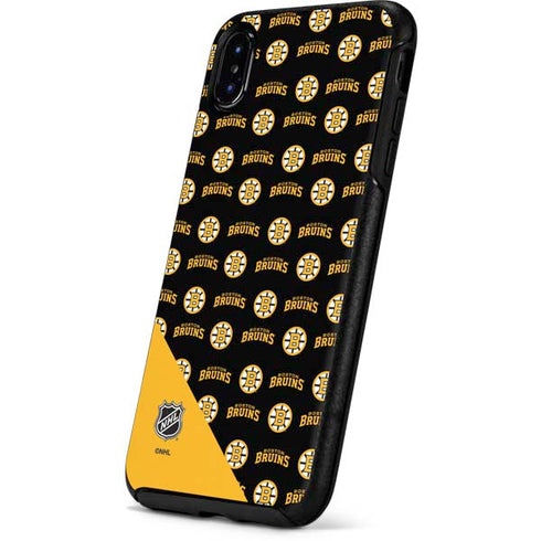 NHL Boston Bruins Pattern Otterbox Symmetry iPhone Skin
