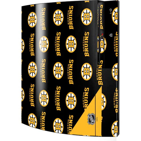 NHL Boston Bruins Pattern Playstation 3 & PS3 Skin
