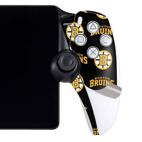 NHL Boston Bruins Pattern PlayStation Portal Remote Player Skin