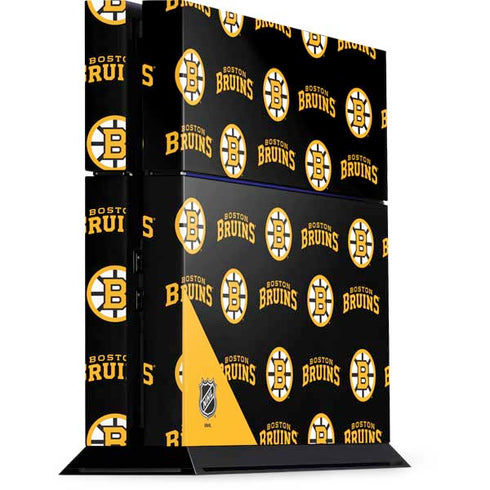NHL Boston Bruins Pattern PS4 Console Skin