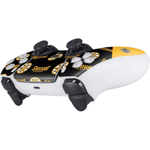 NHL Boston Bruins Pattern PS5 Controller Skin