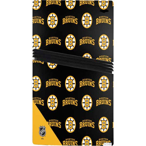 NHL Boston Bruins Pattern PS5 Pro Bundle Skin