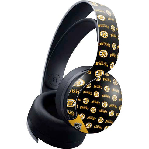 NHL Boston Bruins Pattern PULSE 3D Wireless Headset for PS5 Skin