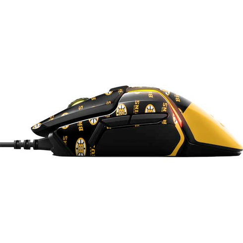 NHL Boston Bruins Pattern SteelSeries Rival 600 Gaming Mouse Skin