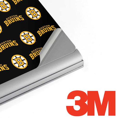 NHL Boston Bruins Pattern Surface Book 2 13.5in Skin