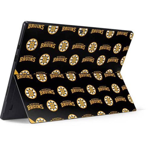 NHL Boston Bruins Pattern Surface Pro 7 Skin