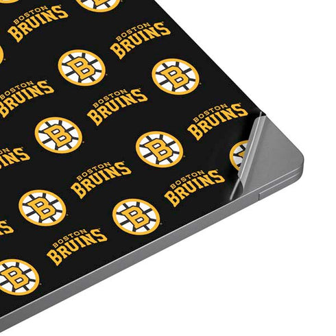 NHL Boston Bruins Pattern Universal Laptop 13in (10.6 x 7.6in) Skin