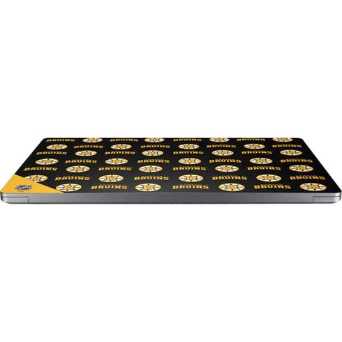 NHL Boston Bruins Pattern Universal Laptop 14in (11.4 x 8.2in) Skin
