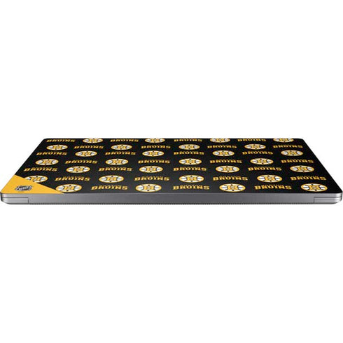 NHL Boston Bruins Pattern Universal Laptop 16in (13 x 9.4in) Skin