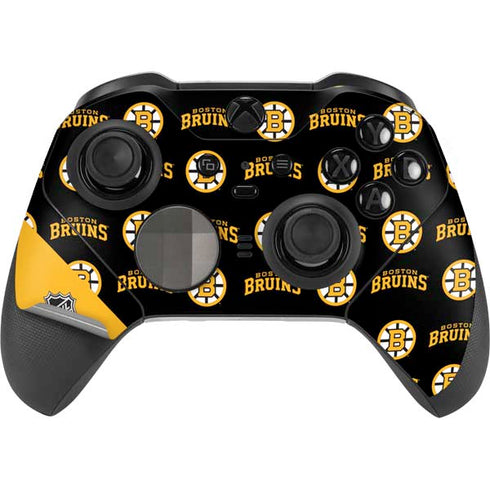 NHL Boston Bruins Pattern Xbox Elite Wireless Controller Series 2 Skin