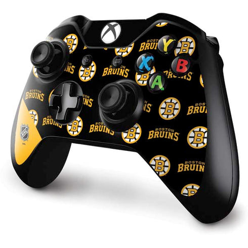 NHL Boston Bruins Pattern Xbox One Controller Skin