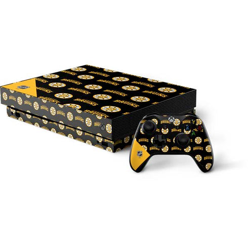 NHL Boston Bruins Pattern Xbox One Skins