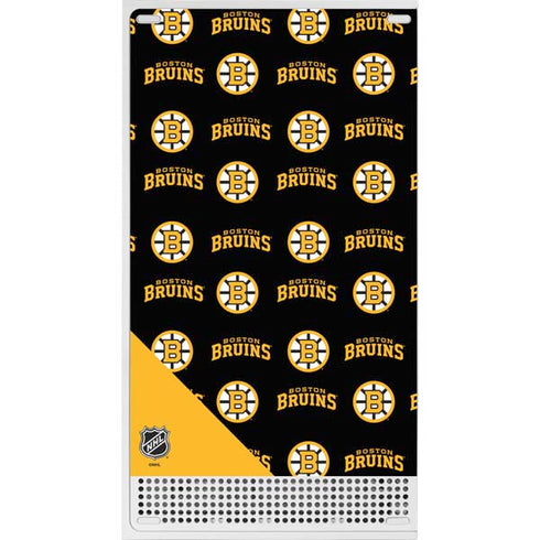 NHL Boston Bruins Pattern Xbox Series S Bundle Skin