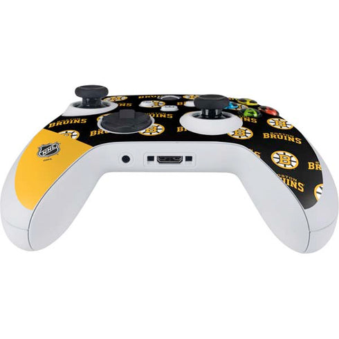NHL Boston Bruins Pattern Xbox Series S Controller Skin