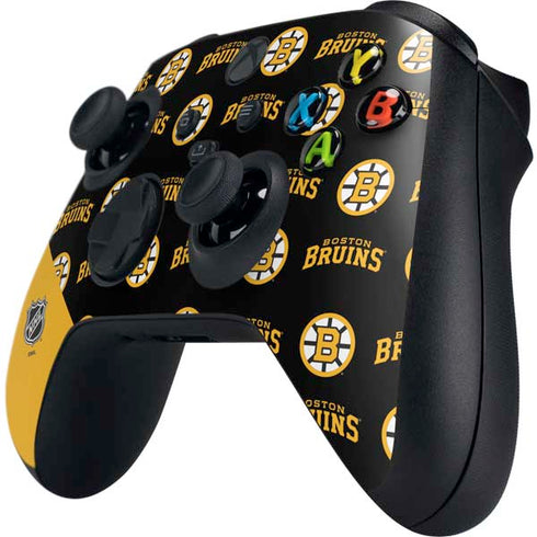 NHL Boston Bruins Pattern Xbox Series X Controller Skin
