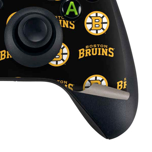 NHL Boston Bruins Pattern XBox Series X Digital Edition Bundle Skin