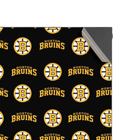 NHL Boston Bruins Pattern XBox Series X Digital Edition Console Skin