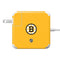 NHL Boston Bruins Solid Background 85W Power Adapter (15 and 17 inch MacBook Pro Charger) Skin