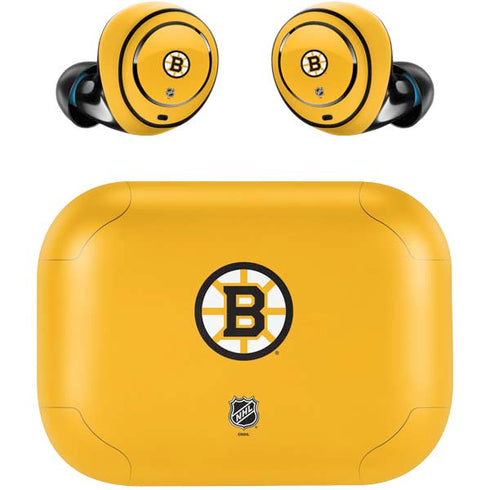 NHL Boston Bruins Solid Background Amazon Echo Buds Skin