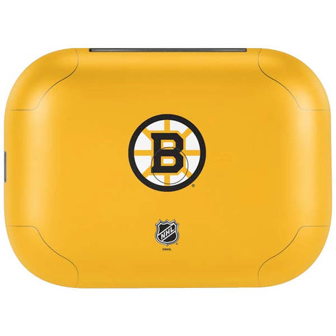 NHL Boston Bruins Solid Background Amazon Echo Buds Skin