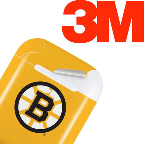 NHL Boston Bruins Solid Background Apple AirPods 2 Skin