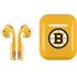 NHL Boston Bruins Solid Background Apple AirPods Skin
