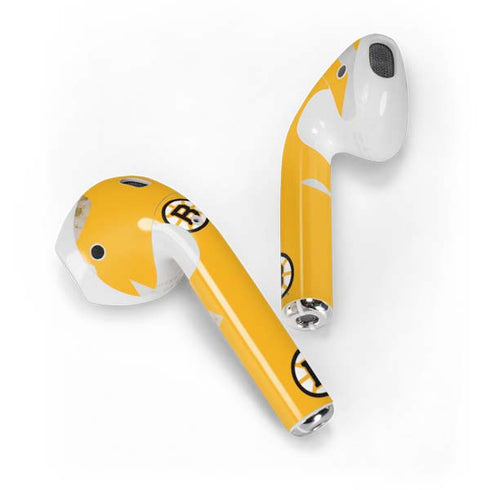 NHL Boston Bruins Solid Background Apple AirPods Skin