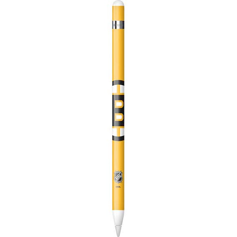 NHL Boston Bruins Solid Background Apple Pencil (1st Gen, 2017) Skin