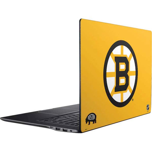 NHL Boston Bruins Solid Background Ativ Book 9 (15.6in 2014) Skin