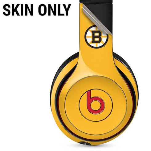 NHL Boston Bruins Solid Background Beats Solo 3 Wireless Skin