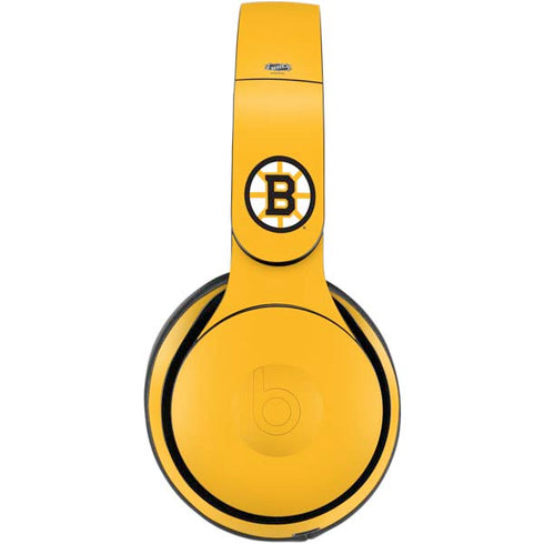 NHL Boston Bruins Solid Background Beats Solo Pro Skin