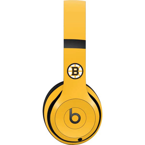 NHL Boston Bruins Solid Background Beats Studio Pro Wireless Headphones Skin