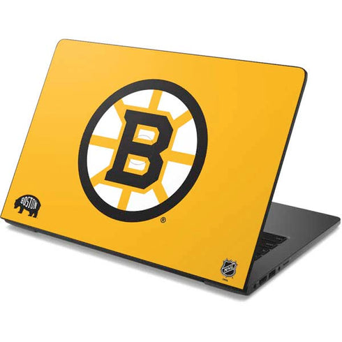 NHL Boston Bruins Solid Background Dell Chromebook Skin